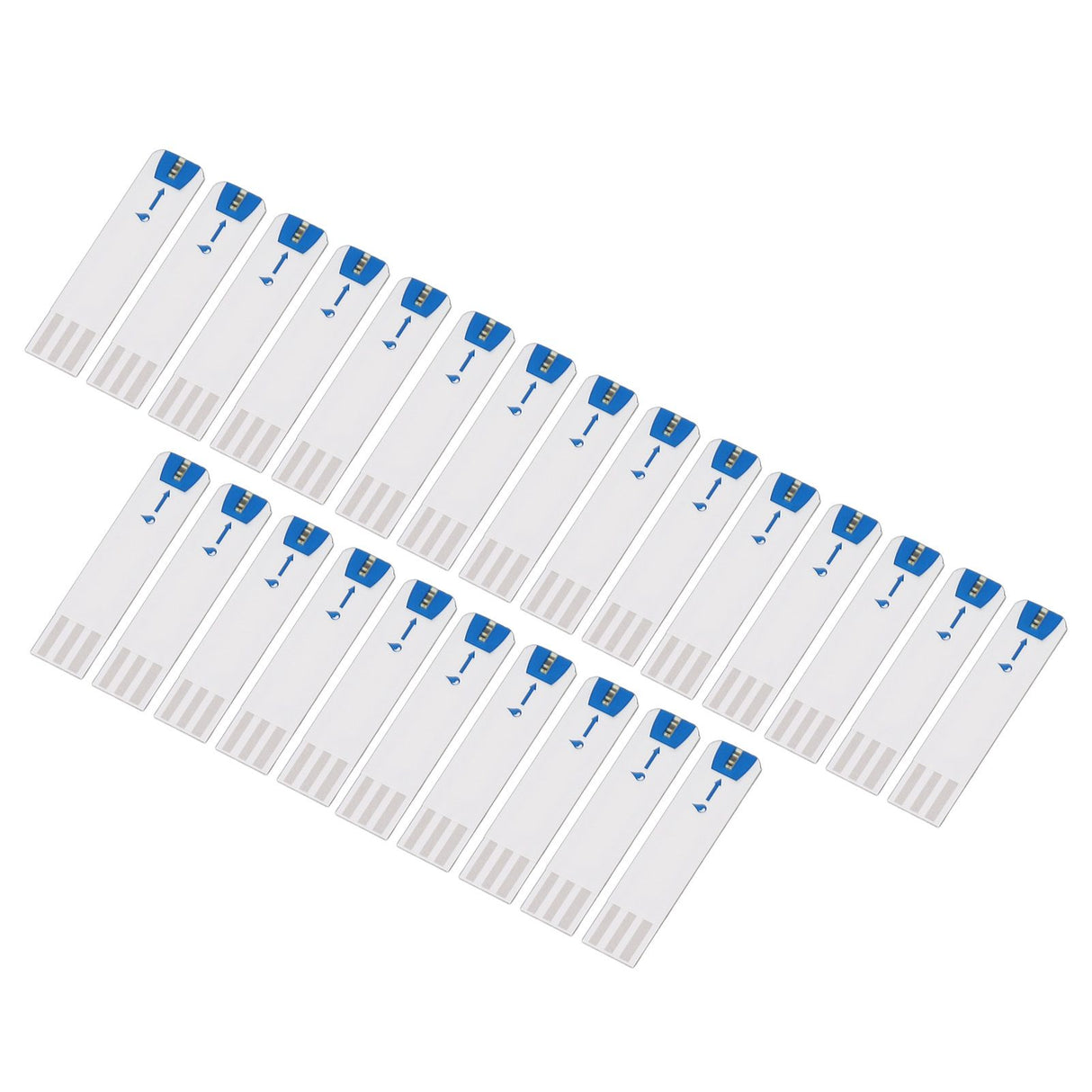 25pcs Blood Glucose Test Strips Home Use Accurate Diabetic Test Strips for Blood Sugar Monitor Self Glucose Testing