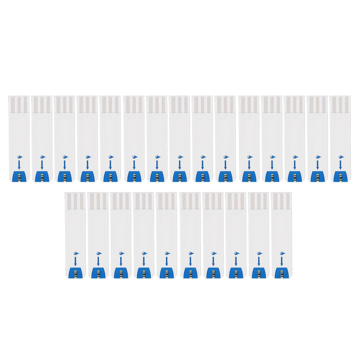 25pcs Blood Glucose Test Strips Home Use Accurate Diabetic Test Strips for Blood Sugar Monitor Self Glucose Testing