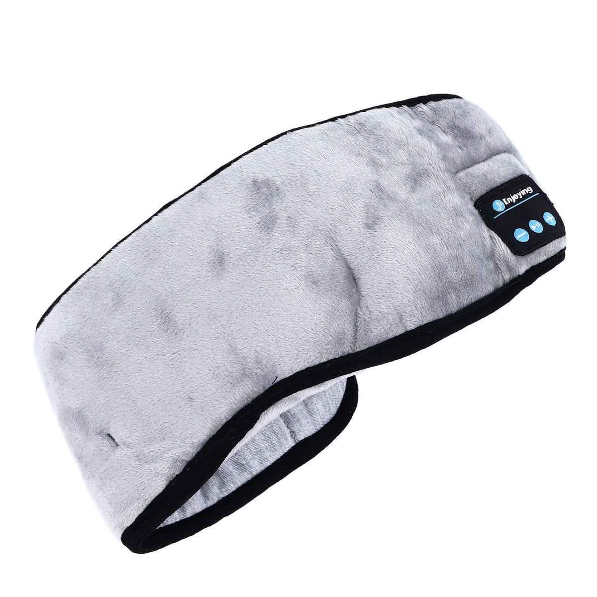 Bluetooth Sleep Eye Patch for Men Women Soft Wireless Sleeping Headphone Eye Cover for Airplane Travel Meditation Grey
