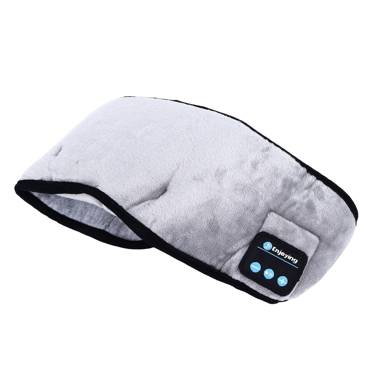 Bluetooth Sleep Eye Patch for Men Women Soft Wireless Sleeping Headphone Eye Cover for Airplane Travel Meditation Grey