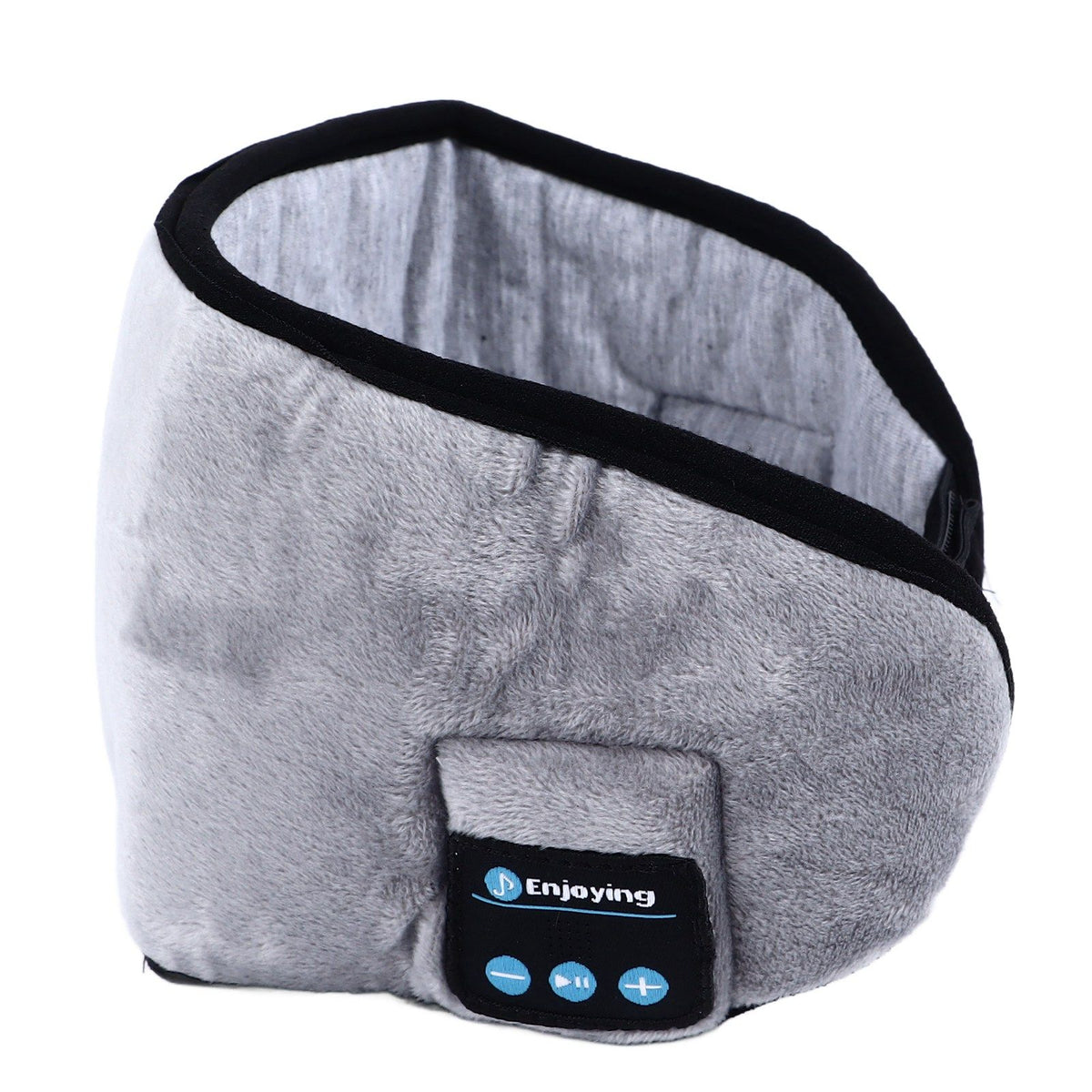 Bluetooth Sleep Eye Patch for Men Women Soft Wireless Sleeping Headphone Eye Cover for Airplane Travel Meditation Grey
