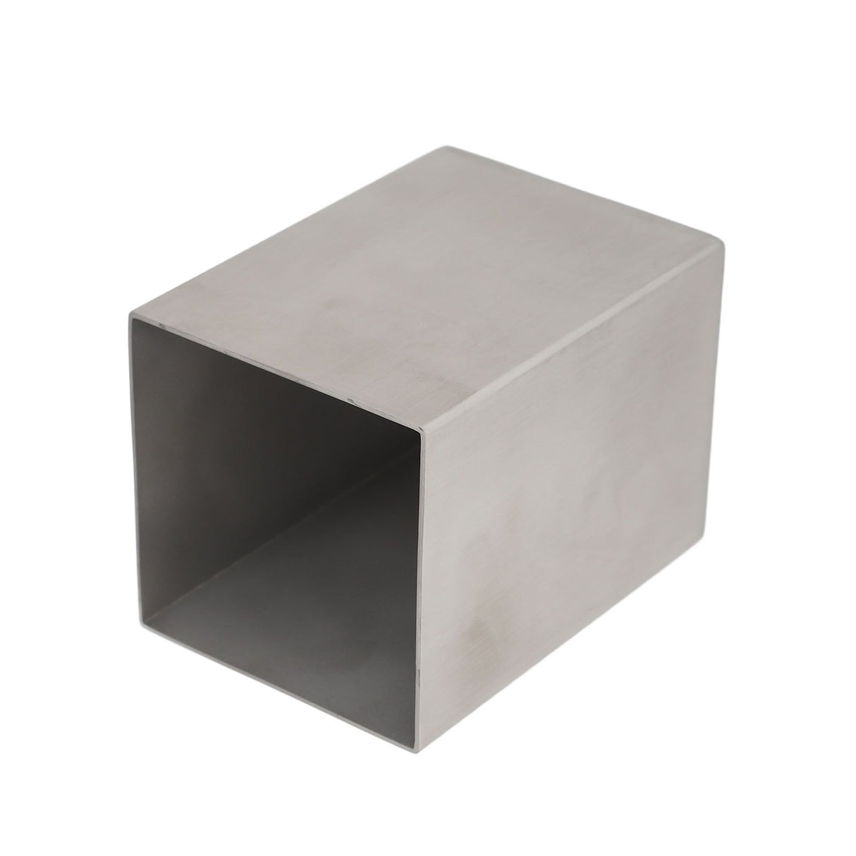 Pencil Cup 304 Stainless Steel Pencil Holder Thicken Durable Rectangular Pencil Cup for Office Dormitory School Desktop Silver