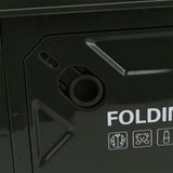 Collapsible Camping Storage Box Pulley Design Waterproof 5 Sides Opening Camping Folding Storage Bins for Car Outdoor Green - Extra Image