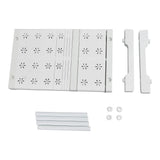 Expandable Closet Shelf Organizer Adjustable Space Saving Wardrobe Sink Tension Shelf 24cm Width 22cm Height Length 27 to 38cm/10.6 to 15.0in