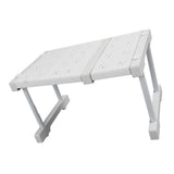 Expandable Closet Shelf Organizer Adjustable Space Saving Wardrobe Sink Tension Shelf 24cm Width 22cm Height Length 27 to 38cm/10.6 to 15.0in