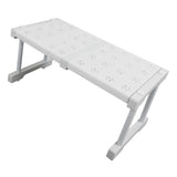 Expandable Closet Shelf Organizer Adjustable Space Saving Wardrobe Sink Tension Shelf 24cm Width 22cm Height Length 37 to 48cm/14.6 to 18.9in - Extra Image