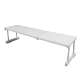 Expandable Closet Shelf Organizer Adjustable Space Saving Wardrobe Sink Tension Shelf 24cm Width 22cm Height Length 67 to 88cm/26.4 to 34.6in