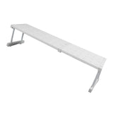Expandable Closet Shelf Organizer Adjustable Space Saving Wardrobe Sink Tension Shelf 24cm Width 22cm Height Length 67 to 88cm/26.4 to 34.6in - Extra Image