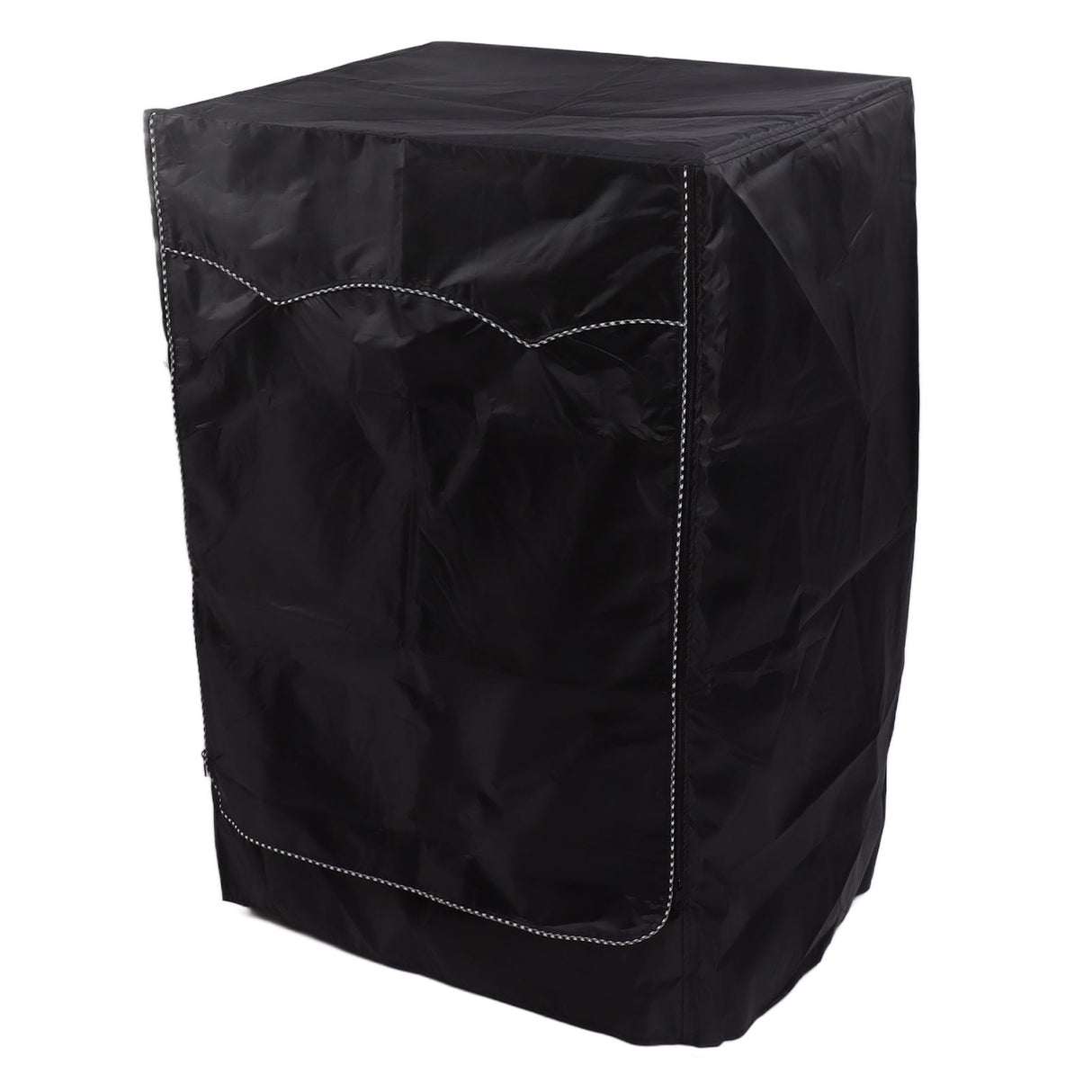Washing Machine Cover Washer Dryer Cover Suit Most Front Load Waterproof Suncreen Dustproof All Weather Protection Black 60x60x88cm / 23.6x23.6x34.6in