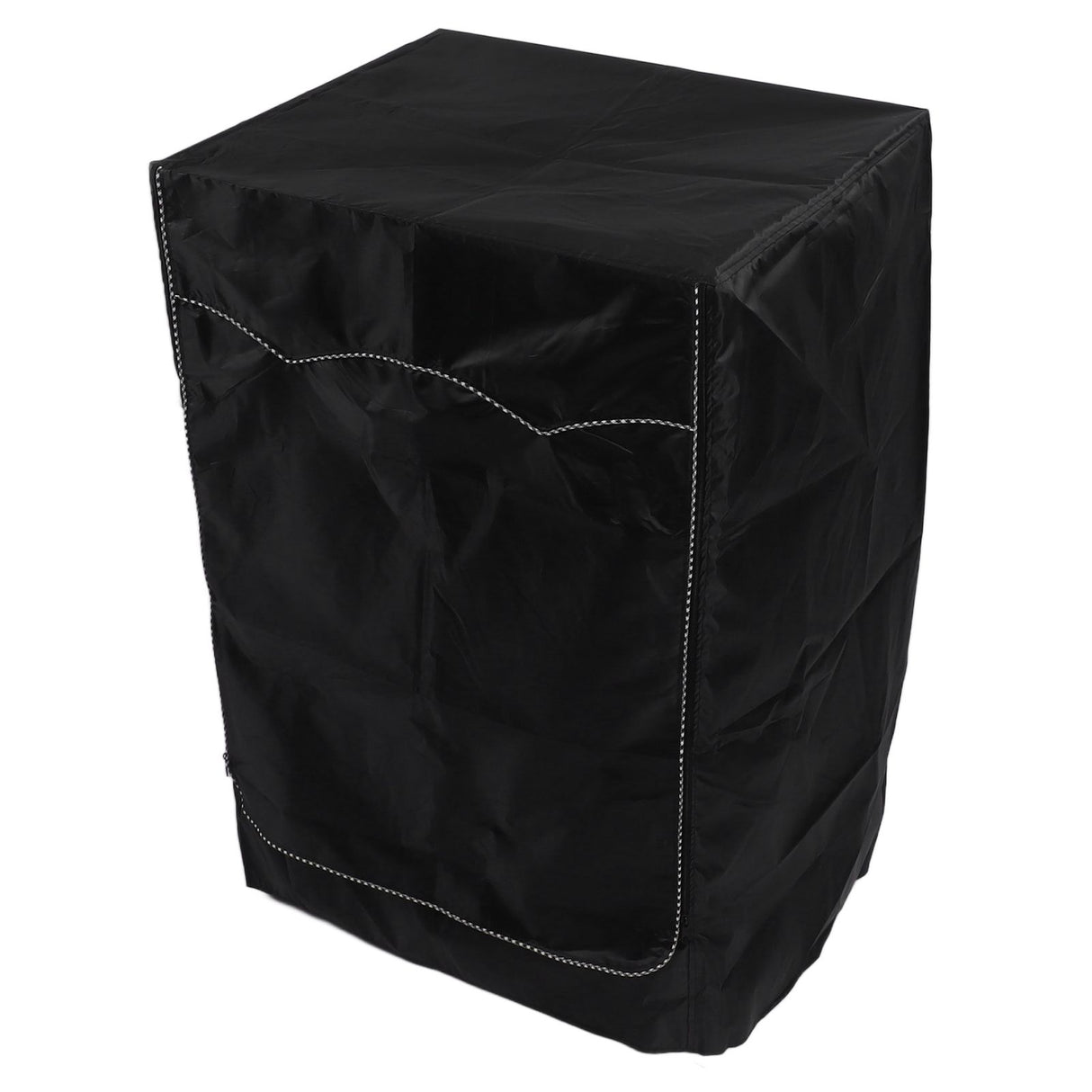 Washing Machine Cover Washer Dryer Cover Suit Most Front Load Waterproof Suncreen Dustproof All Weather Protection Black 60x60x88cm / 23.6x23.6x34.6in