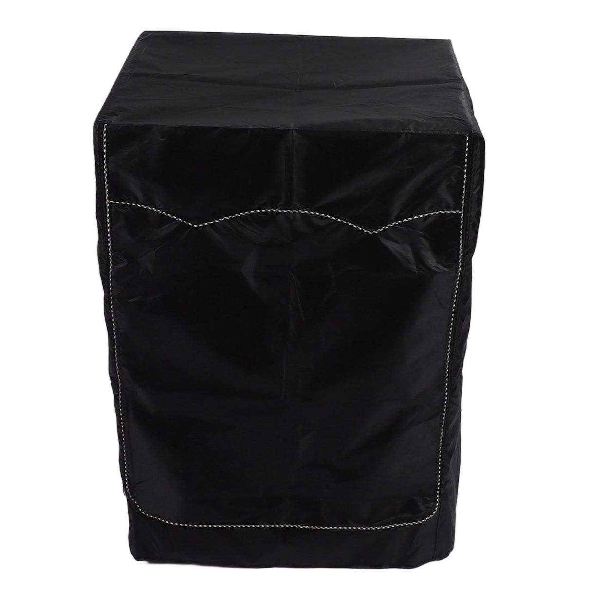 Washing Machine Cover Washer Dryer Cover Suit Most Front Load Waterproof Suncreen Dustproof All Weather Protection Black 60x60x88cm / 23.6x23.6x34.6in
