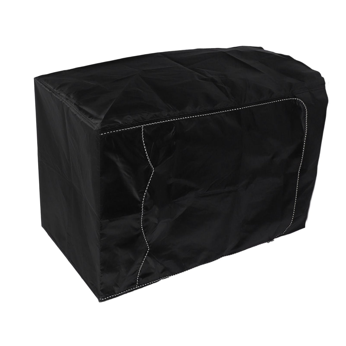 Washing Machine Cover Washer Dryer Cover Suit Most Front Load Waterproof Suncreen Dustproof All Weather Protection Black 60x60x88cm / 23.6x23.6x34.6in