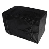 Washing Machine Cover Washer Dryer Cover Suit Most Front Load Waterproof Suncreen Dustproof All Weather Protection Black 60x60x88cm / 23.6x23.6x34.6in