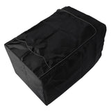 Washing Machine Cover Washer Dryer Cover Suit Most Front Load Waterproof Suncreen Dustproof All Weather Protection Black 60x60x88cm / 23.6x23.6x34.6in