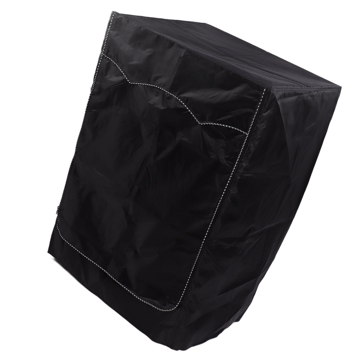 Washing Machine Cover Washer Dryer Cover Suit Most Front Load Waterproof Suncreen Dustproof All Weather Protection Black 60x60x88cm / 23.6x23.6x34.6in