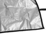Washing Machine Cover Washer Dryer Cover Suit Most Front Load Waterproof Suncreen Dustproof All Weather Protection Black 60x60x88cm / 23.6x23.6x34.6in