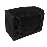 Washing Machine Cover Washer Dryer Cover Suit Most Front Load Waterproof Suncreen Dustproof All Weather Protection Black 63x68x100cm / 24.8x26.8x39.4in