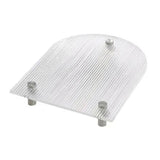 Clear Vanity Tray Transparent Acrylic Simple Modern Style Widely Used Coffee Table Tray for Family Office Cafe Bar U Shape 26x20x3.5cm