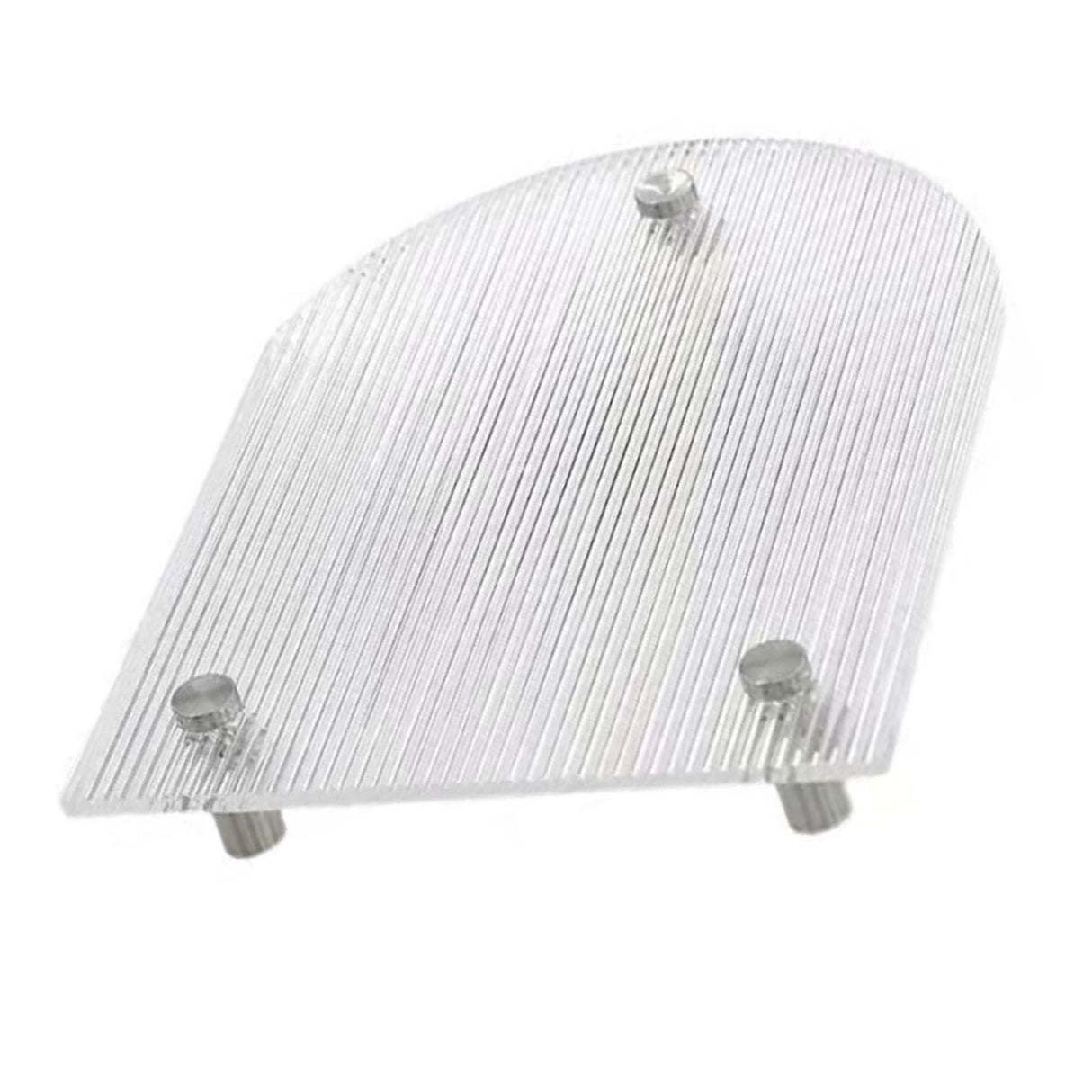 Clear Vanity Tray Transparent Acrylic Simple Modern Style Widely Used Coffee Table Tray for Family Office Cafe Bar U Shape 26x20x3.5cm