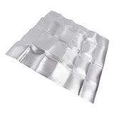 Attic Fan Seal Cover PE and Aluminum Efficient Insulation Film Dustproof Attic Vent Insulation Cover for Home 129x129cm/50.79x50.79in