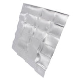 Attic Fan Seal Cover PE and Aluminum Efficient Insulation Film Dustproof Attic Vent Insulation Cover for Home 129x129cm/50.79x50.79in