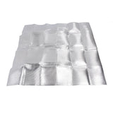 Attic Fan Seal Cover PE and Aluminum Efficient Insulation Film Dustproof Attic Vent Insulation Cover for Home 129x95cm/50.79x37.4in - Front View