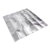 Attic Fan Seal Cover PE and Aluminum Efficient Insulation Film Dustproof Attic Vent Insulation Cover for Home 129x95cm/50.79x37.4in