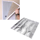 Attic Fan Seal Cover PE and Aluminum Efficient Insulation Film Dustproof Attic Vent Insulation Cover for Home 129x95cm/50.79x37.4in - Extra Image