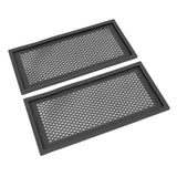 2Pcs Baby Proof Vent Cover Child Proof Safe Soft Silicone for Home Floor Catch Debris Hair Insect Black - Extra Image