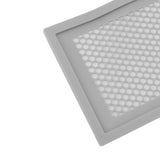 2Pcs Baby Proof Vent Cover Child Proof Safe Soft Silicone for Home Floor Catch Debris Hair Insect Gray