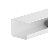 Under Desk Cable Management Tray Reduce Clutter Durability Punch Free Under Desk Power Strip Organizer White