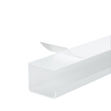 Under Desk Cable Management Tray Reduce Clutter Durability Punch Free Under Desk Power Strip Organizer White - Extra Image