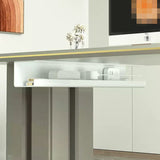 Under Desk Cable Management Tray Reduce Clutter Durability Punch Free Under Desk Power Strip Organizer White - Extra Image