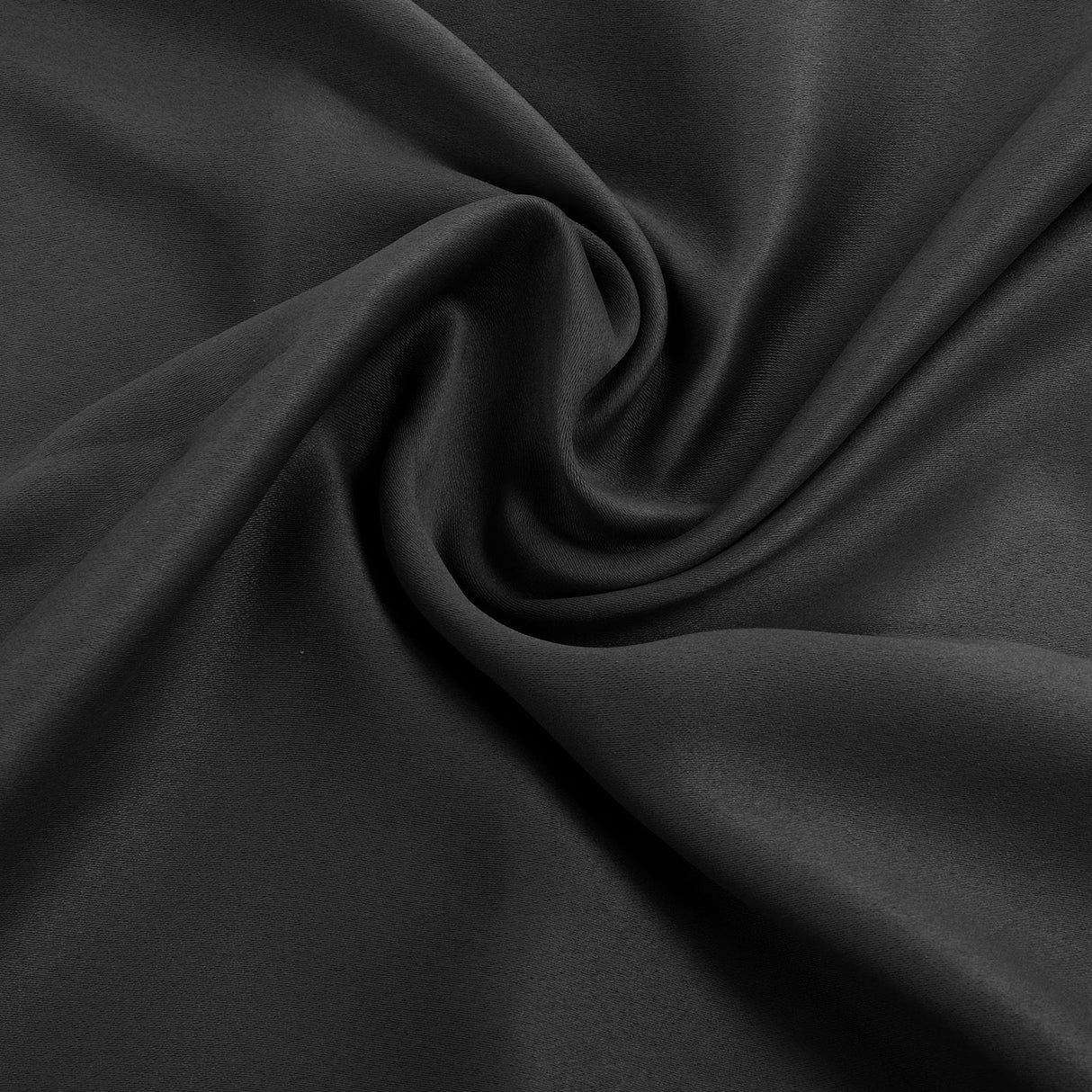 Grommet Blackout Curtains Punch Free Thermal Insulated Room Darkening Curtains for Bedroom Living Room Black 132x213cm / 52.0x83.9in