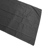 Grommet Blackout Curtains Punch Free Thermal Insulated Room Darkening Curtains for Bedroom Living Room Black 132x213cm / 52.0x83.9in