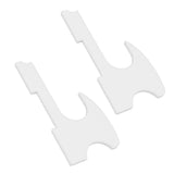 2PCS Lightsaber Stand Wall Mount Holder Acrylic Easy Installation Wand Stand for Wand Cosplay White - Extra Image