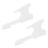 2PCS Lightsaber Stand Wall Mount Holder Acrylic Easy Installation Wand Stand for Wand Cosplay Transparent - Extra Image