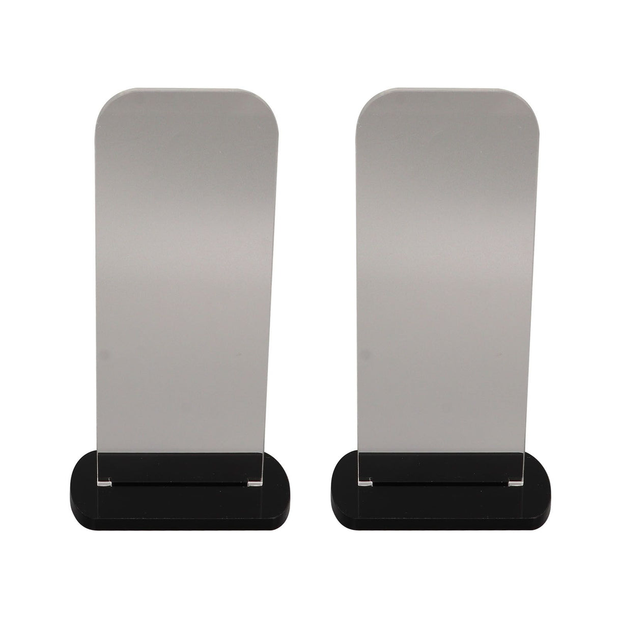 2Pcs Acrylic Boxing Glove Stand Vertical Boxing Glove Display Stand Acrylic Gloves Holder Black