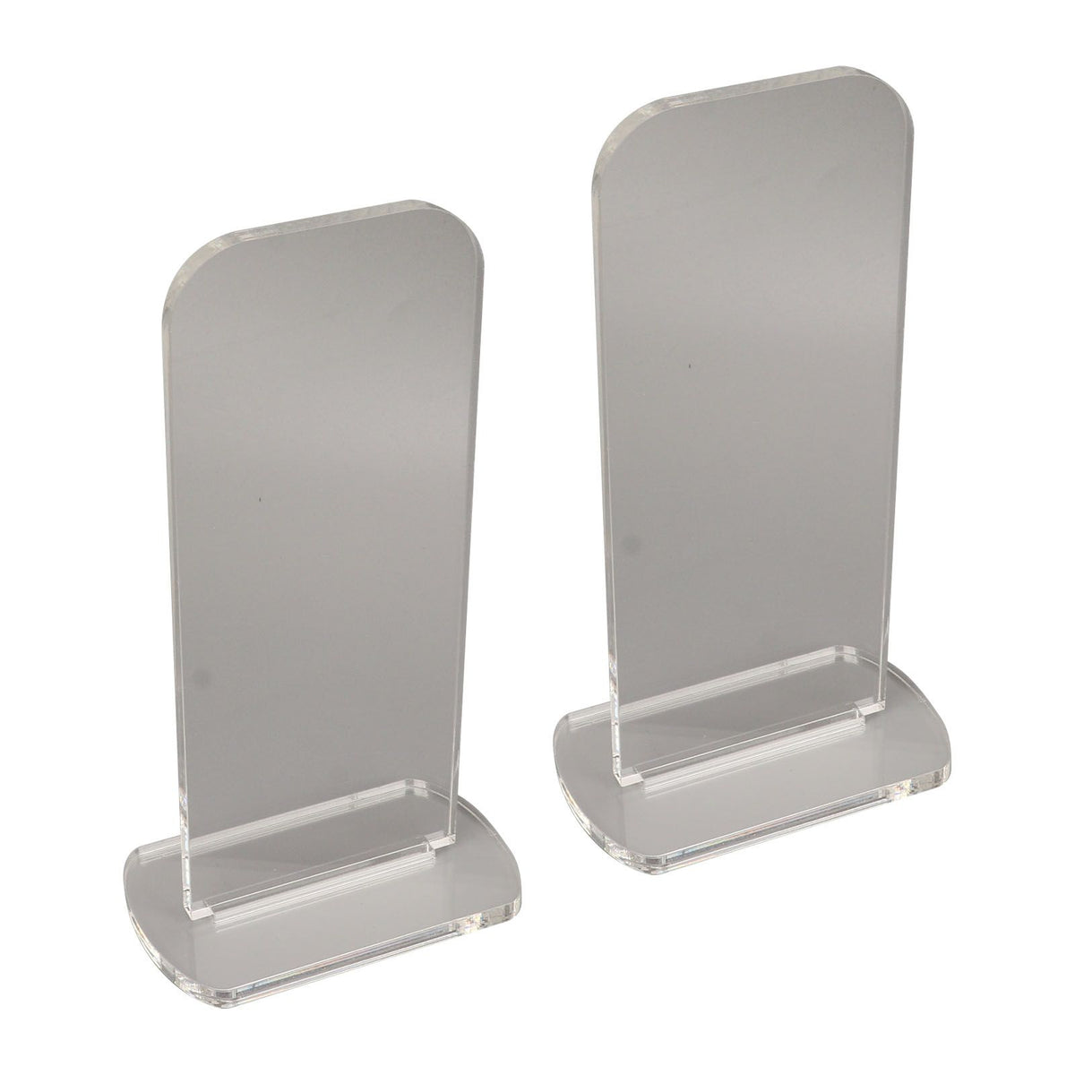 2Pcs Acrylic Boxing Glove Stand Vertical Boxing Glove Display Stand Acrylic Gloves Holder Transparent