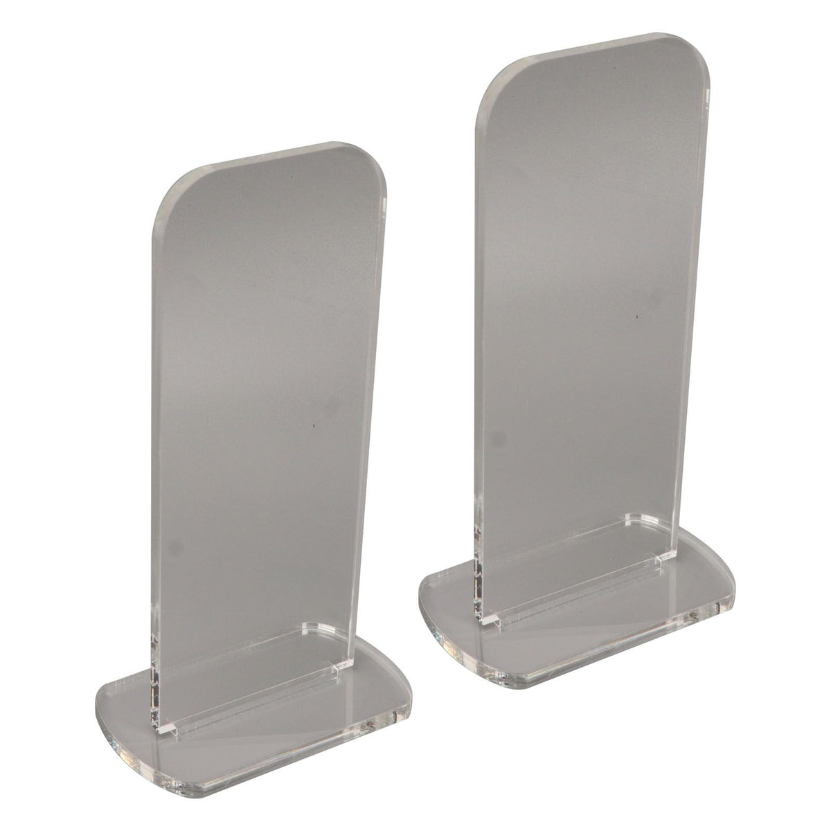 2Pcs Acrylic Boxing Glove Stand Vertical Boxing Glove Display Stand Acrylic Gloves Holder Transparent