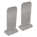 2Pcs Acrylic Boxing Glove Stand Vertical Boxing Glove Display Stand Acrylic Gloves Holder Transparent