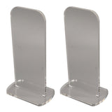 2Pcs Acrylic Boxing Glove Stand Vertical Boxing Glove Display Stand Acrylic Gloves Holder Transparent - Extra Image