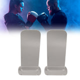 2Pcs Acrylic Boxing Glove Stand Vertical Boxing Glove Display Stand Acrylic Gloves Holder Transparent