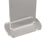 2Pcs Acrylic Boxing Glove Stand Vertical Boxing Glove Display Stand Acrylic Gloves Holder Transparent