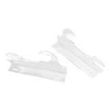 2 Pcs Samurai Knife Holder Wall Mounted Samurai Sword Holder Sword Wall Display Rack Transparent