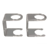 2PCS Baseball Bat Wall Stand Acrylic Wall Mounted Ball Holder Rack Baseball Bat Display Shelf for Home Stadium Office Collection Transparent