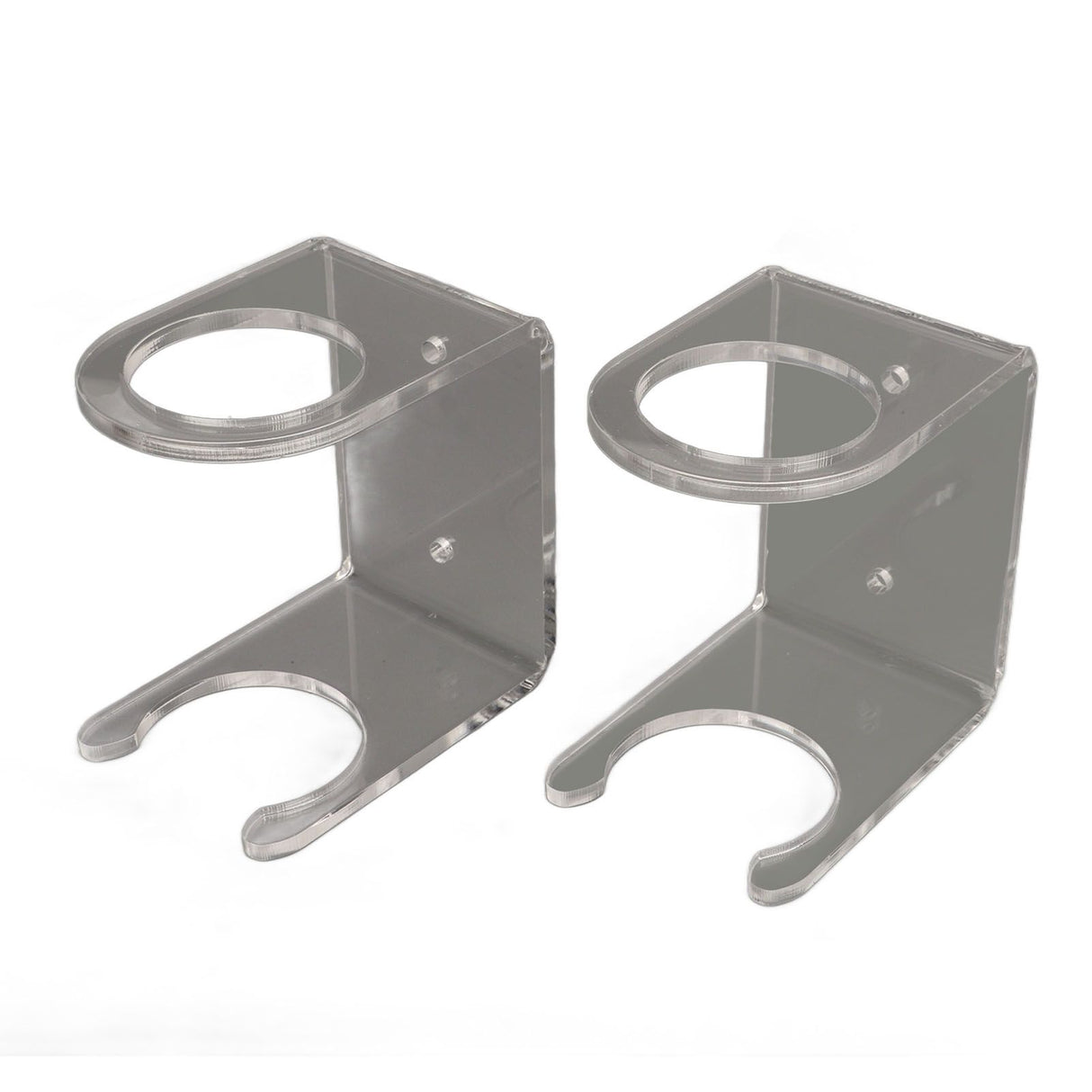 2PCS Baseball Bat Wall Stand Acrylic Wall Mounted Ball Holder Rack Baseball Bat Display Shelf for Home Stadium Office Collection Transparent