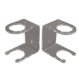 2PCS Baseball Bat Wall Stand Acrylic Wall Mounted Ball Holder Rack Baseball Bat Display Shelf for Home Stadium Office Collection Transparent