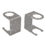 2PCS Baseball Bat Wall Stand Acrylic Wall Mounted Ball Holder Rack Baseball Bat Display Shelf for Home Stadium Office Collection Transparent