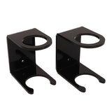 2PCS Baseball Bat Wall Stand Acrylic Wall Mounted Ball Holder Rack Baseball Bat Display Shelf for Home Stadium Office Collection Black - 45-Degree Angle